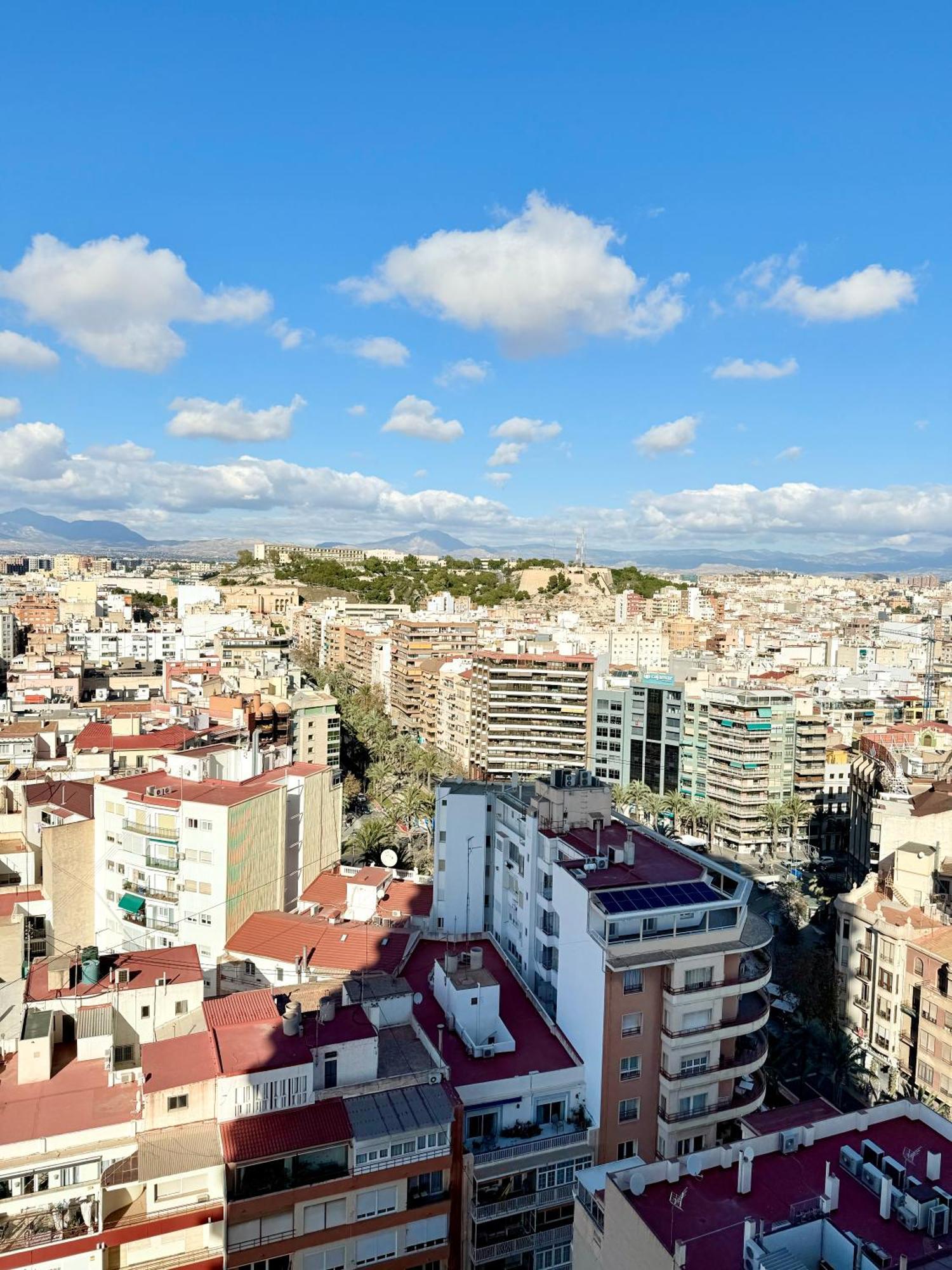 Apartament 18Th Floor City Center Riscal Alicante Eksteriør billede